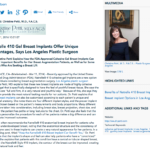 Los Angeles plastic surgeon, breast implants, Natrelle 410 breast implants, breast implant revision, breast lift, breast augmentation, Dr. Christine Petti